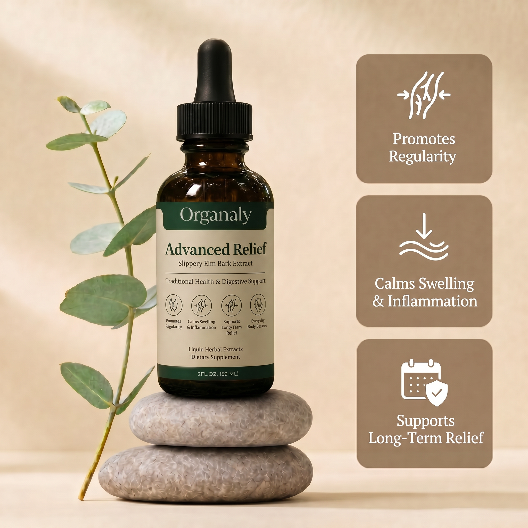 Advanced Relief - Slippery Elm Bark