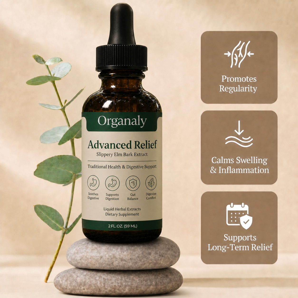 Advanced Relief - Slippery Elm Bark