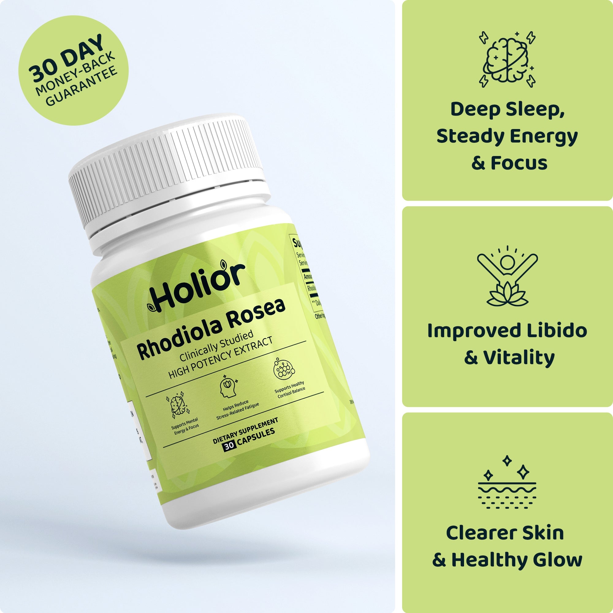 Rhodiola Rosea – Natural Cortisol Balance Reset