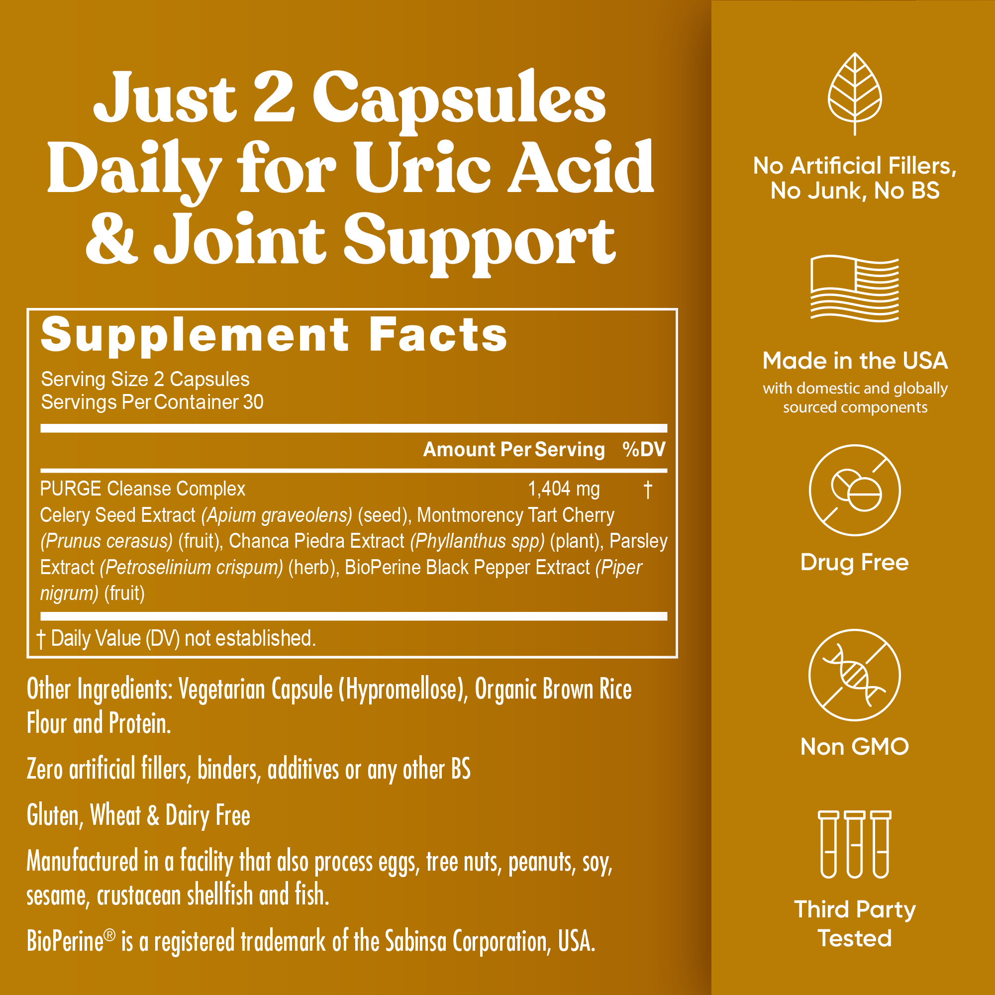 Flare Free - Uric Acid Cleanse